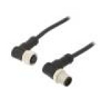 Kabel: pro snímače/automatizaci PIN: 4 M12-M12 1m zástrčka