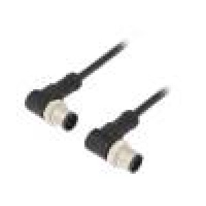 Kabel: pro snímače/automatizaci PIN: 4 M12-M12 1m zástrčka