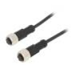 Kabel: pro snímače/automatizaci PIN: 5 s kovovou maticí 4A PUR