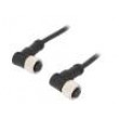 Kabel: pro snímače/automatizaci PIN: 5 s kovovou maticí 4A PVC