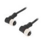 Kabel: pro snímače/automatizaci PIN: 5 s kovovou maticí 4A PVC