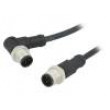 Kabel: pro snímače/automatizaci PIN: 5 M12-M12 1m zástrčka