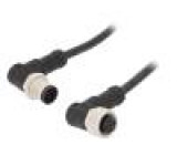 Kabel: pro snímače/automatizaci PIN: 5 s kovovou maticí 4A PVC
