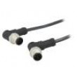 Kabel: pro snímače/automatizaci PIN: 5 s kovovou maticí 4A PUR