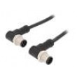 Kabel: pro snímače/automatizaci PIN: 5 s kovovou maticí 4A PVC