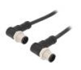 Kabel: pro snímače/automatizaci PIN: 5 s kovovou maticí 4A PVC