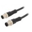 Kabel: pro snímače/automatizaci PIN: 8 s kovovou maticí 2A PUR