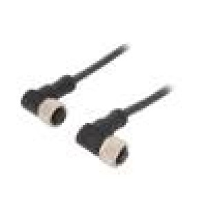 Kabel: pro snímače/automatizaci PIN: 8 s kovovou maticí 2A PUR