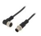 Kabel: pro snímače/automatizaci PIN: 8 M12-M12 1m zástrčka