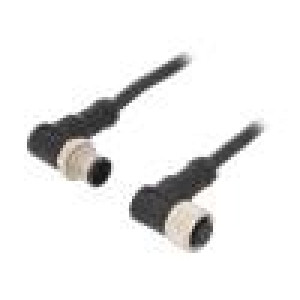 Kabel: pro snímače/automatizaci PIN: 8 s kovovou maticí 2A PVC