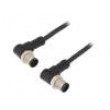 Kabel: pro snímače/automatizaci PIN: 8 s kovovou maticí 2A PVC