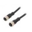 Kabel: pro snímače/automatizaci PIN: 10 s kovovou maticí 1,5A