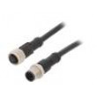 Kabel: pro snímače/automatizaci PIN: 10 s kovovou maticí 1,5A