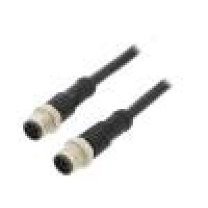 Kabel: pro snímače/automatizaci PIN: 10 s kovovou maticí 1,5A