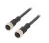 Kabel: pro snímače/automatizaci PIN: 12 s kovovou maticí 1,5A