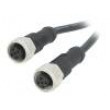 Kabel: pro snímače/automatizaci PIN: 5 s kovovou maticí 4A PVC