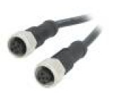 Kabel: pro snímače/automatizaci PIN: 5 s kovovou maticí 4A PVC