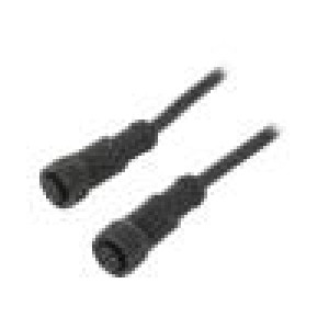 Kabel: pro snímače/automatizaci PIN: 5 s plastovou maticí 4A