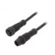 Kabel: pro snímače/automatizaci PIN: 5 s plastovou maticí 4A