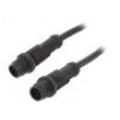 Kabel: pro snímače/automatizaci PIN: 5 s plastovou maticí 4A