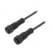 Kabel: pro snímače/automatizaci PIN: 4 s plastovou maticí 4A