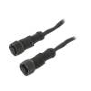 Kabel: pro snímače/automatizaci PIN: 4 s plastovou maticí 4A