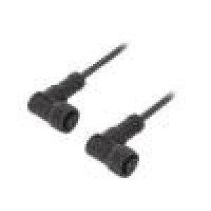 Kabel: pro snímače/automatizaci PIN: 4 s plastovou maticí 4A