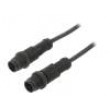 Kabel: pro snímače/automatizaci PIN: 4 s plastovou maticí 4A