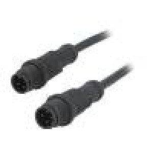 Kabel: pro snímače/automatizaci PIN: 4 s plastovou maticí 4A