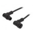 Kabel: pro snímače/automatizaci PIN: 4 M12-M12 kód D-Ethernet