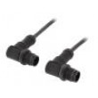 Kabel: pro snímače/automatizaci PIN: 4 M12-M12 kód D-Ethernet