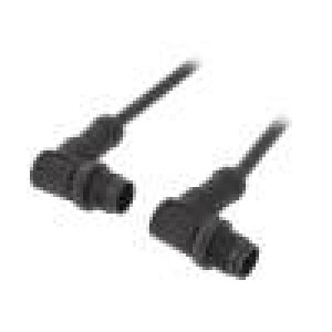 Kabel: pro snímače/automatizaci PIN: 4 M12-M12 kód D-Ethernet