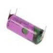 Baterie: lithiové (LTC) 3,6V 2/3AA 3pin,plusový pól:  1pin