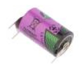 Baterie: lithiové (LTC) 3,6V 1/2AA 3pin,plusový pól:  1pin