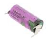 Baterie: lithiové (LTC) 3,6V 2/3AA,2/3R6 Ø14,7x33,5mm 1500mAh