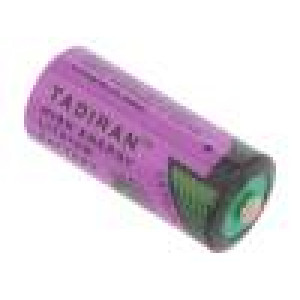 Baterie: lithiové (LTC) 3,6V 2/3AA,2/3R6 Ø14,7x33,5mm 1500mAh