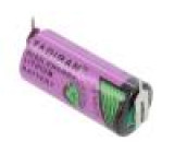 Baterie: lithiové (LTC) 3,6V 2/3AA,2/3R6 2pin Ø14,7x33,5mm