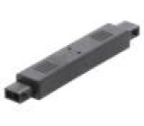 Spojka vodič-vodič vidlice Micro-Fit 3.0 3mm PIN: 2 na kabel