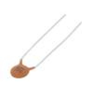 Kondenzátor keramický 1nF 100V Y5U -56÷+22% THT 5mm