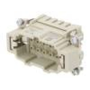 Konektor: HDC kontaktní vložka vidlice Han Hv E® PIN: 5(3+2)