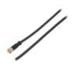 Kabel: pro snímače/automatizaci M8 PIN: 4 přímý 5m zástrčka