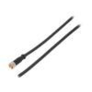 Kabel: pro snímače/automatizaci M8 PIN: 4 přímý 5m zástrčka