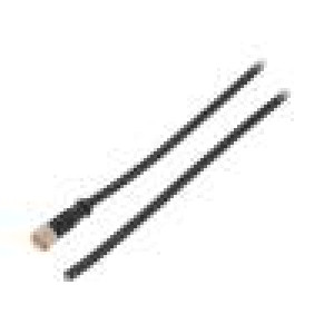 Kabel: pro snímače/automatizaci M8 PIN: 4 přímý 2m zástrčka