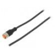 Kabel: pro snímače/automatizaci M12 PIN: 4 přímý 2m zástrčka