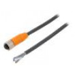 Kabel: pro snímače/automatizaci M12 PIN: 5 přímý 10m zástrčka