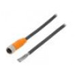 Kabel: pro snímače/automatizaci M12 PIN: 5 přímý 5m zástrčka