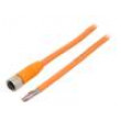 Kabel: pro snímače/automatizaci M12 PIN: 8 přímý 2m zástrčka