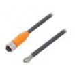 Kabel: pro snímače/automatizaci M12 PIN: 8 přímý 10m zástrčka