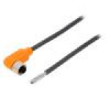 Kabel: pro snímače/automatizaci M12 PIN: 4 úhlový 5m zástrčka