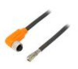 Kabel: pro snímače/automatizaci M12 PIN: 8 úhlový 10m zástrčka